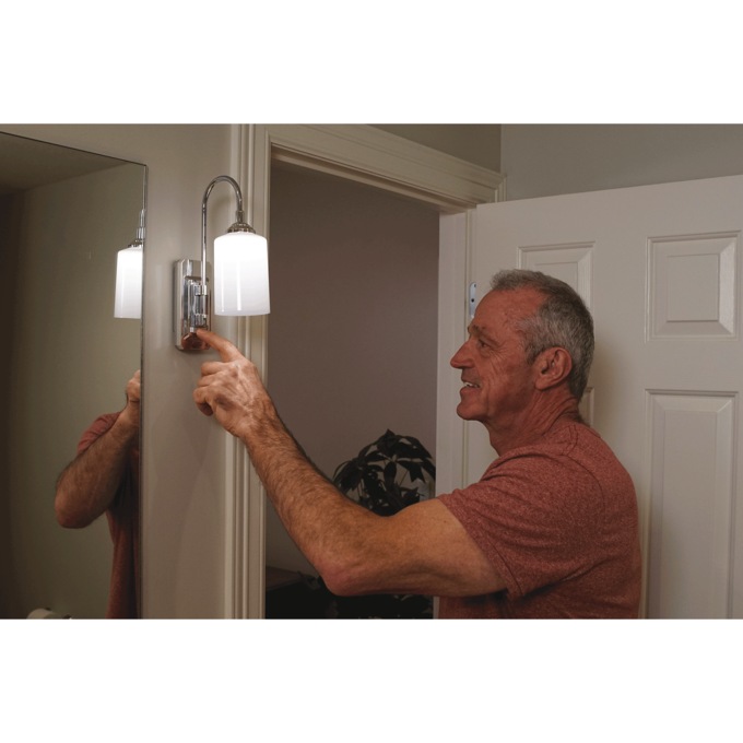 Smart Sconce, Chrome, large