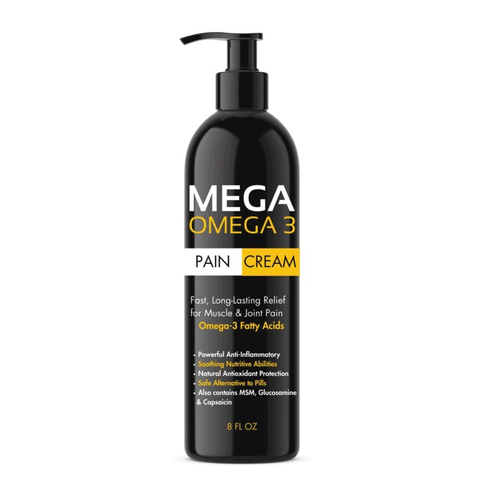 Mega Omega-3 Pain Cream, , large