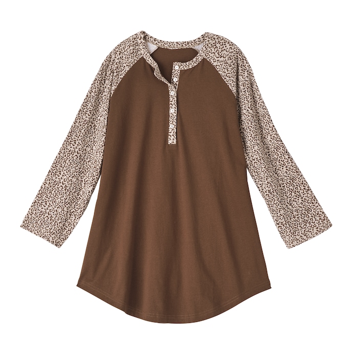 Henley Baseball Top, , large