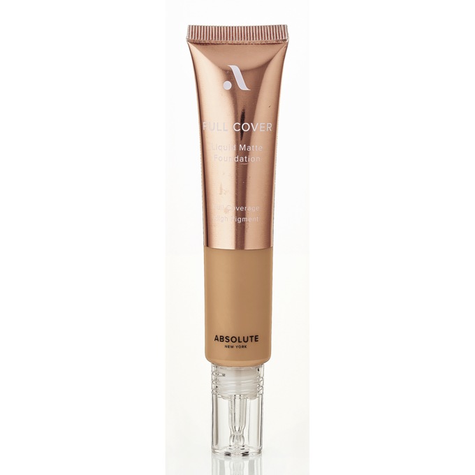 Absolute New York Full Cover Liquid Matte Foundation, Warm Golden, large