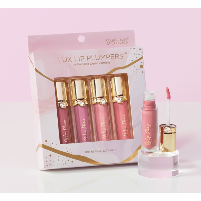 Michael Giordano Lip Plumping Lipsticks 4-Piece Set, , large