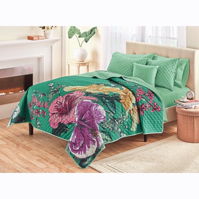 Garden Quilt Set, , large