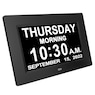 Digital Calendar Day Clock, , large