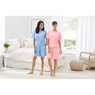 Contrast Trim Shorty PJ Set, , large