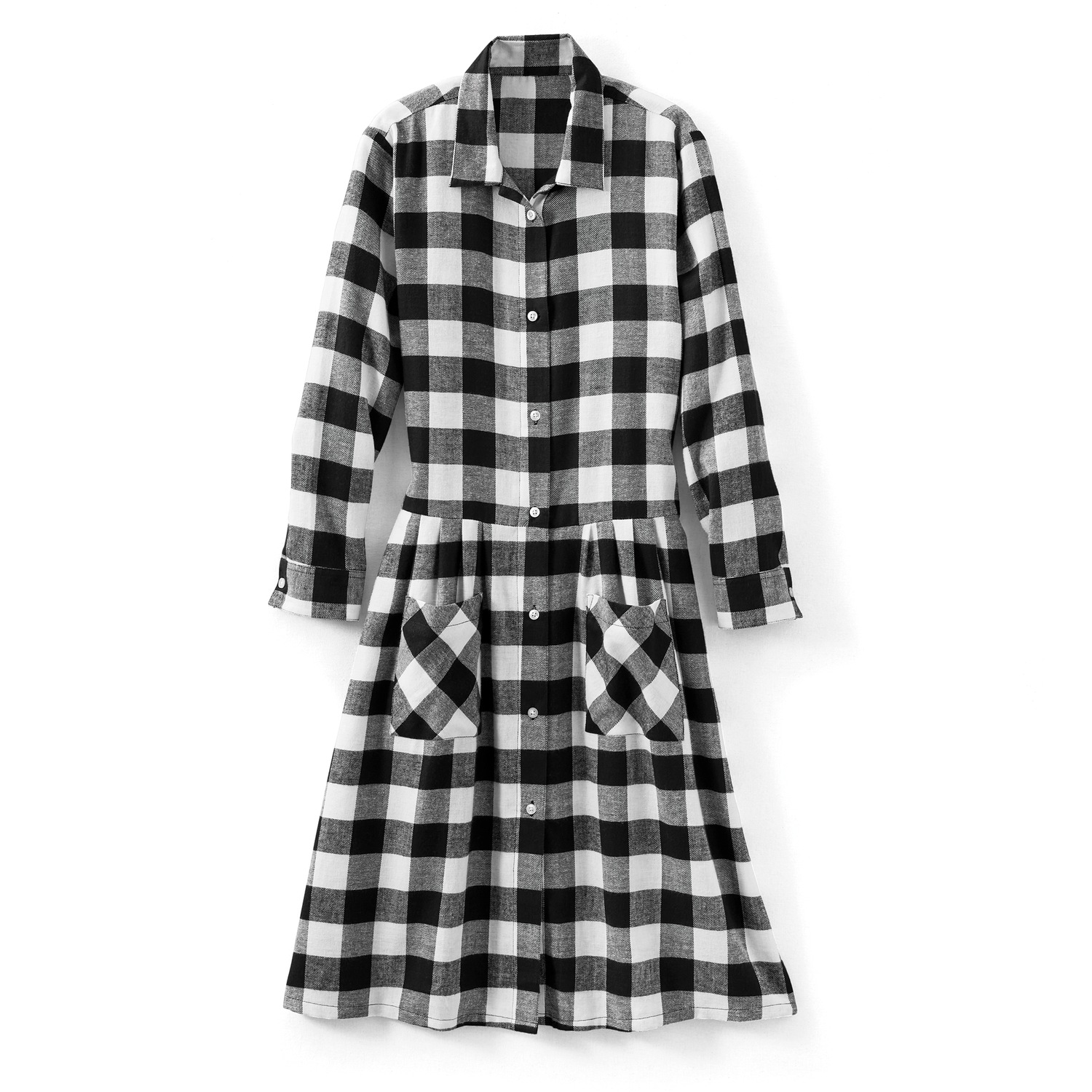 Flannel Midi Dress | Amerimark