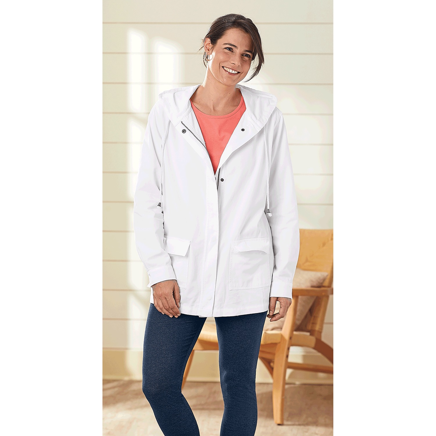 Hooded Denim Jacket Amerimark