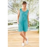 Button-Front Terry Romper, , large