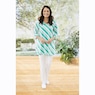 Diagonal Stripe Tunic, , large