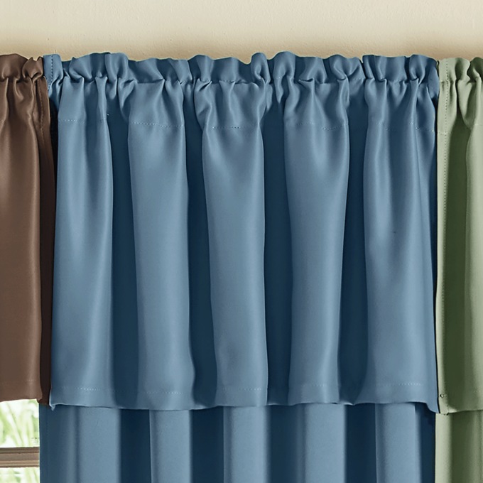 Stylish Blackout Valance, , large