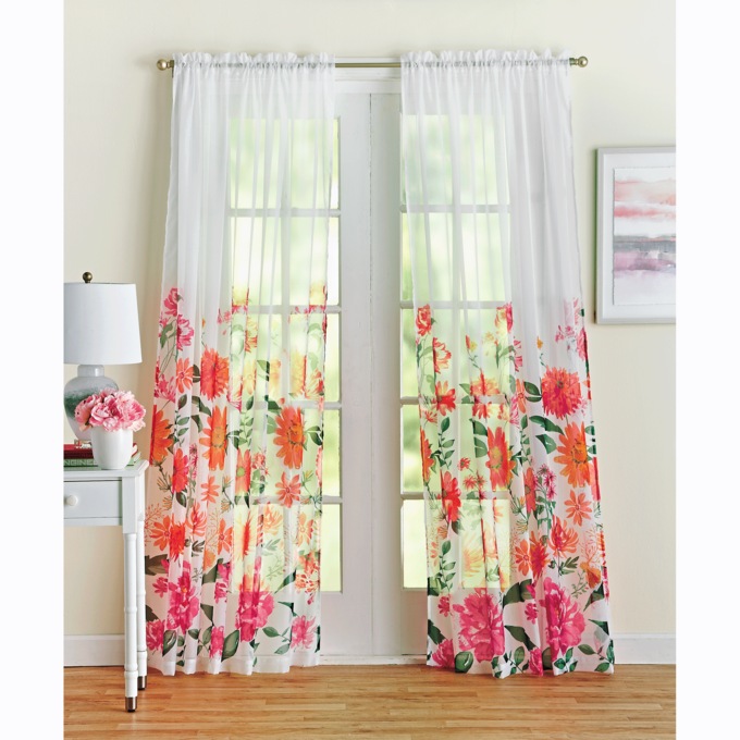 Bloom Sheer Window Panel, , large