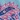 Cora Print Knit Robe, Blue Paisley, swatch