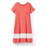 Jersey Fit & Flare Dress, , large