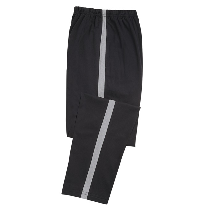 Contrast Stripe Pant, Black, large