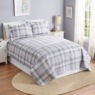Plaid Quilt Set, , large
