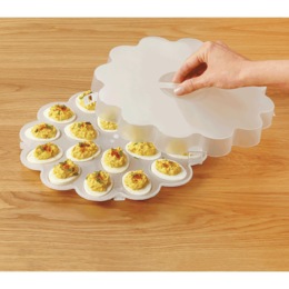 Plastic Deviled Egg Tray, , large