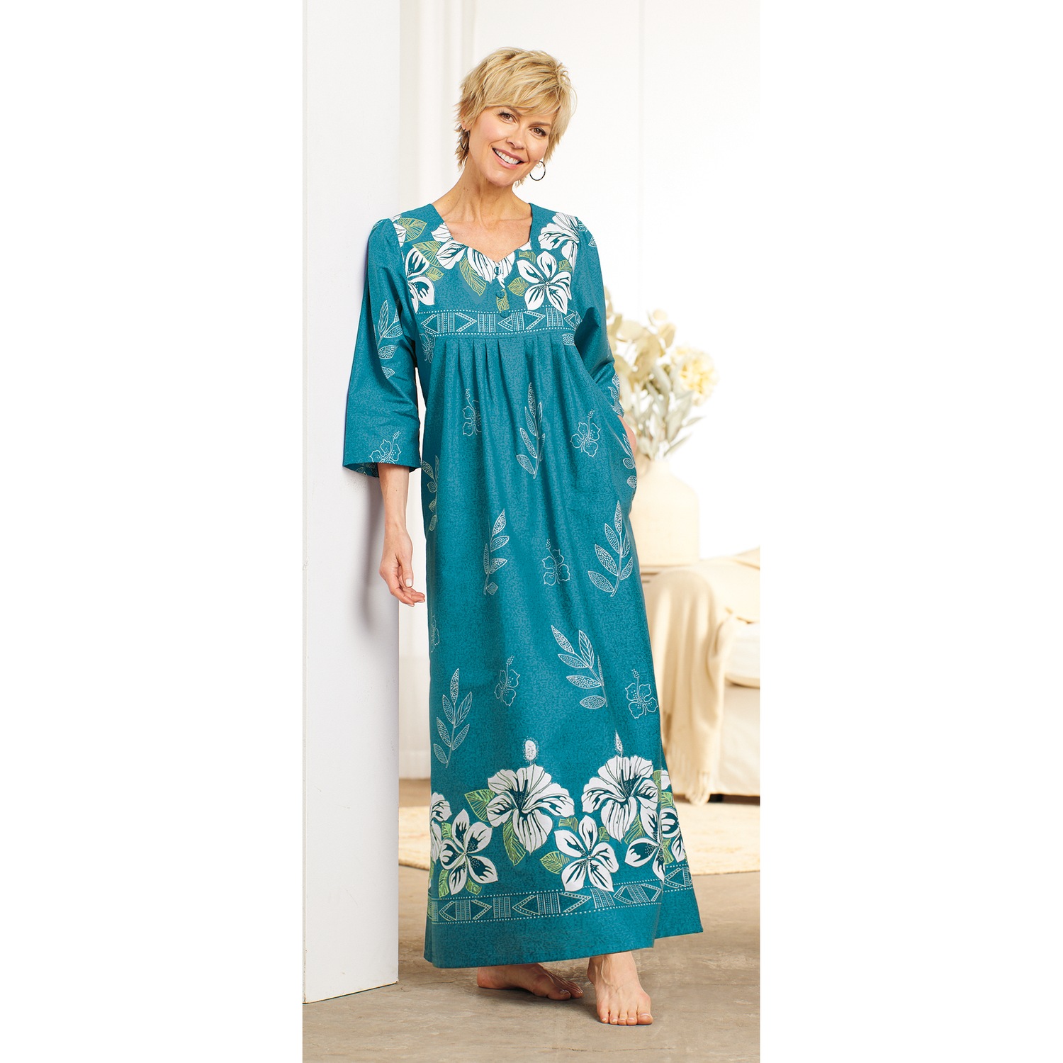 Maxi-Length Patio Dress | Amerimark