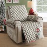 Reversible Holiday Recliner Cover, , large