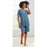 Print Shorty Pajama, , large
