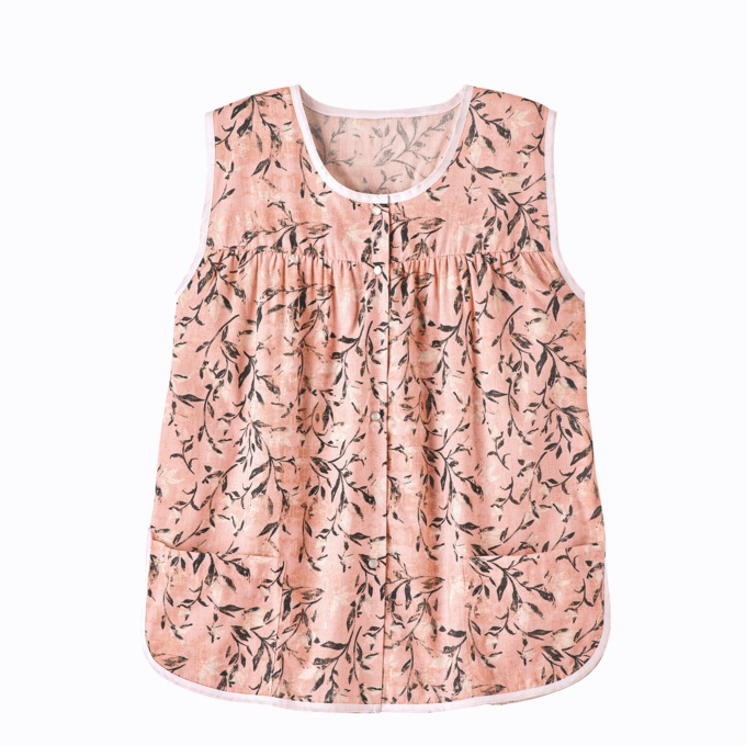 Easy-Care Button-Front Cobbler Apron, , large