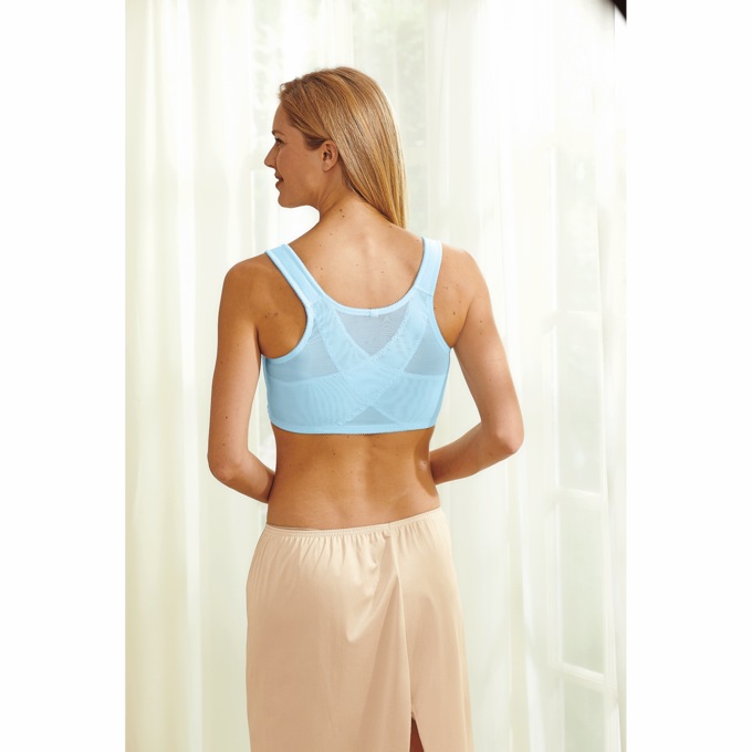 Embroidered Posture Bra, , large