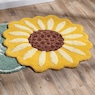 Flower-Shaped Bath Mat, , large