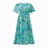 Short-Sleeve Brushstroke Dress, , large