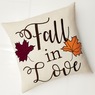 Fall in Love Embroidered Accent Pillow, , large