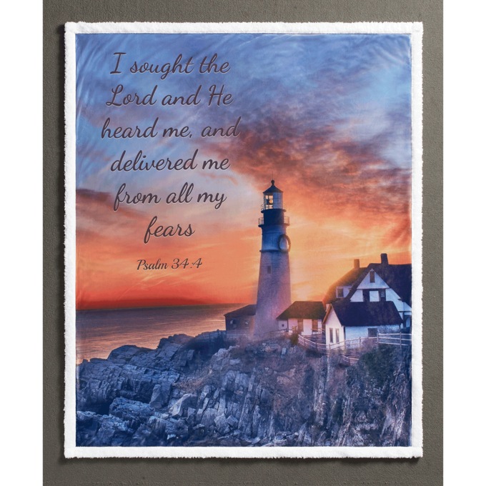 Novelty Sherpa Reversible Throw, , large