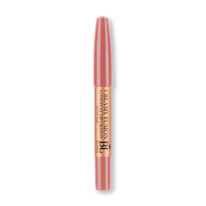 BEL London Creamy Fusion Longstay Lip Crayon, Pink Nude, large