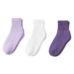 3-Pack of Diabetic Crew Socks, , large