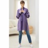Striped Layering Duster, , large