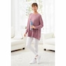 Hi-Low Pleated-Back Tunic, , large