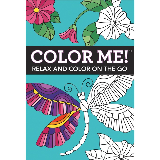Set of 5 Color Me! Adult Coloring Books, , large