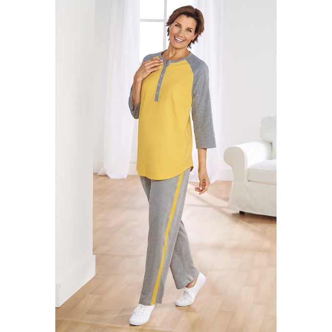 Henley Baseball Top, , large