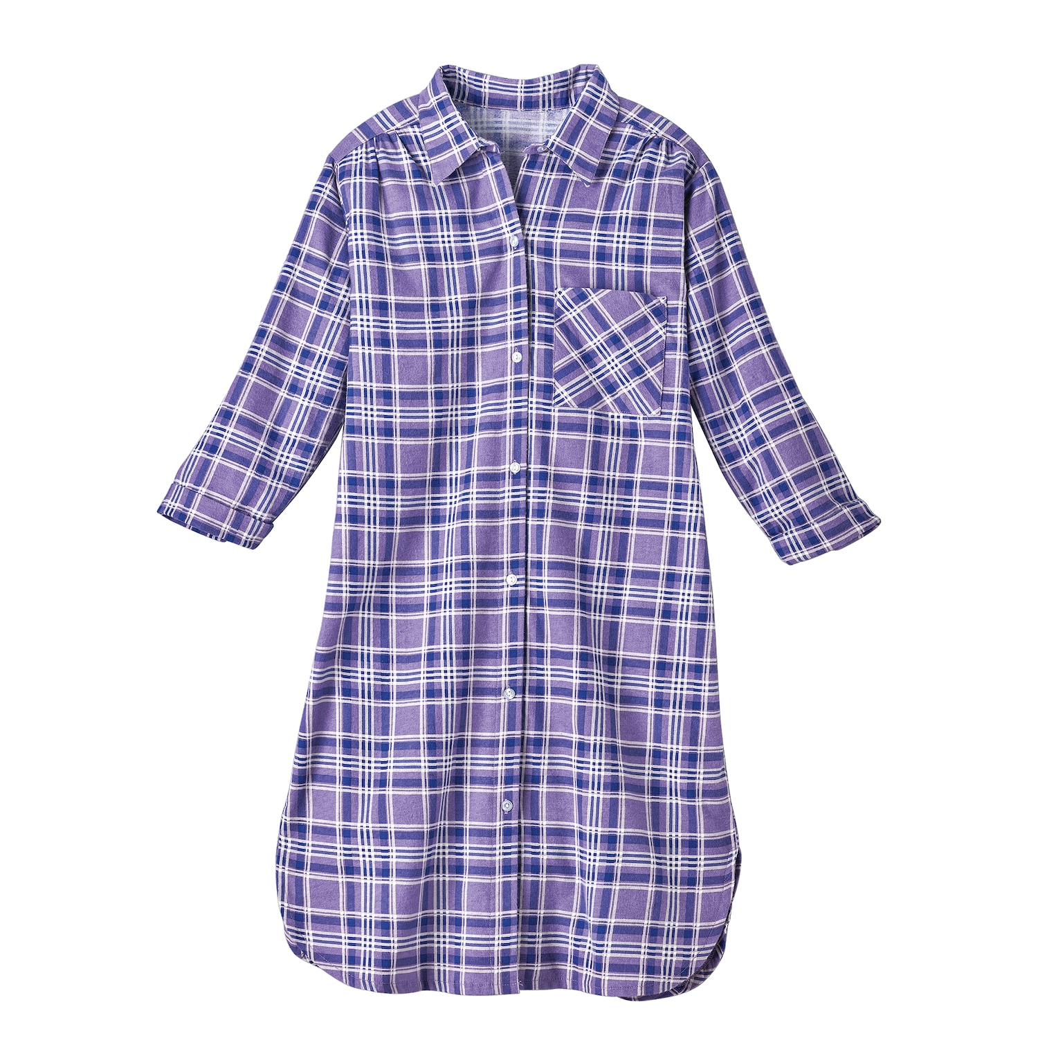 Printed Flannel PJs or Nightshirt Amerimark