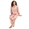 Satin Pajamas, Rose Gold, large