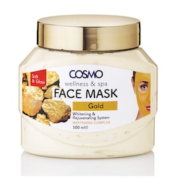 COSMO Wellness &amp; Spa Gold Face Mask, , large