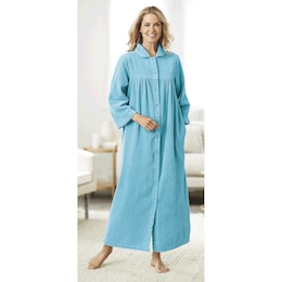 Long Chenille Robe, , large