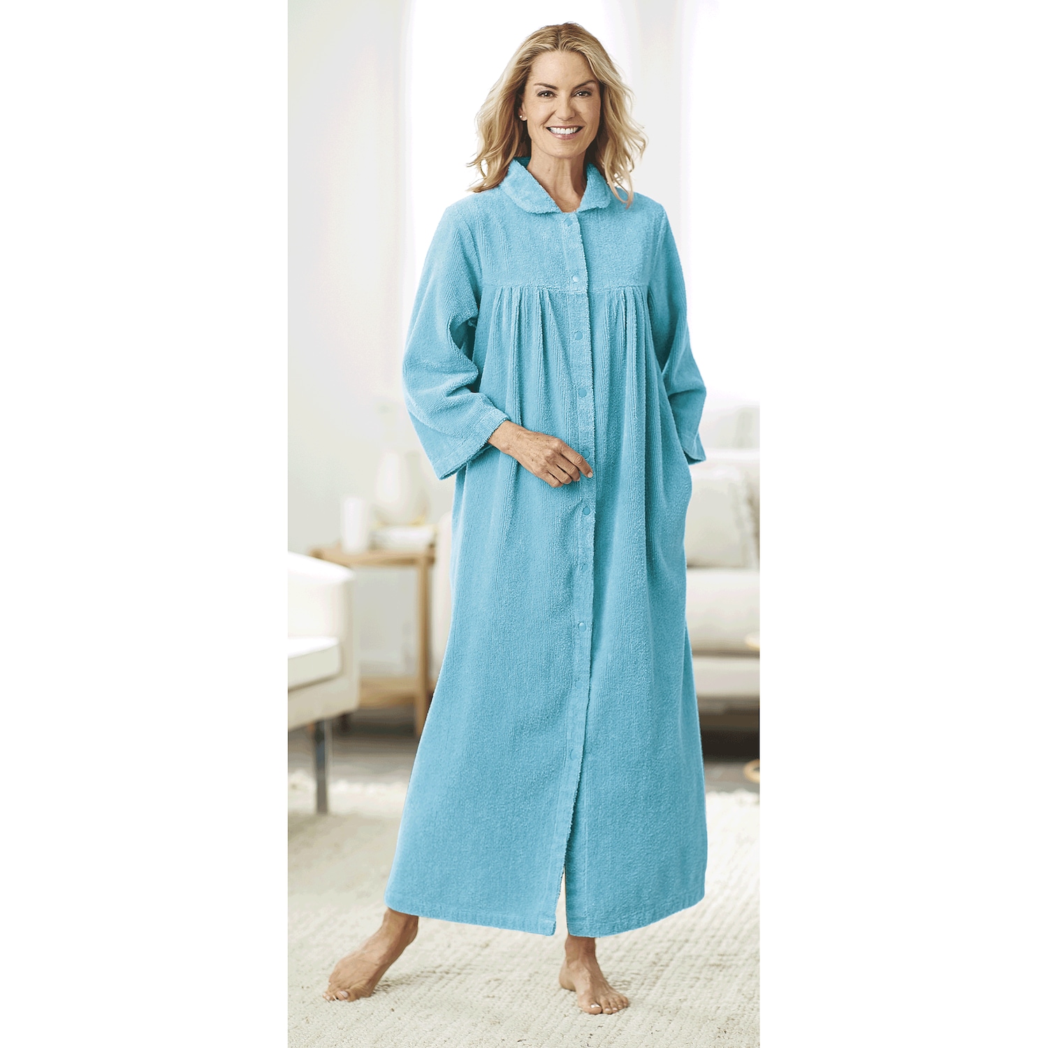 Long Chenille Robe Amerimark