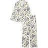 Cozee Corner Printed Flannel Pajamas, Ivory Tower, large
