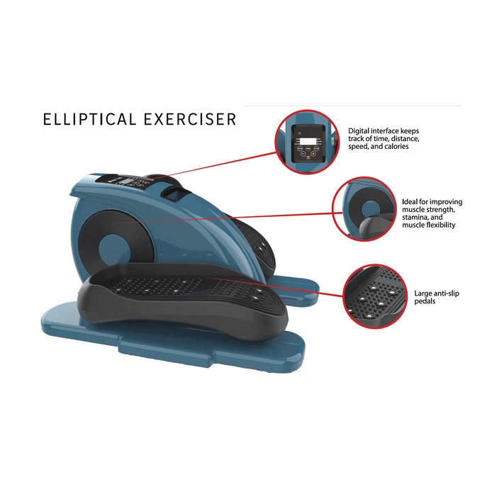 Elliptical Exerciser with Remote Control, , large