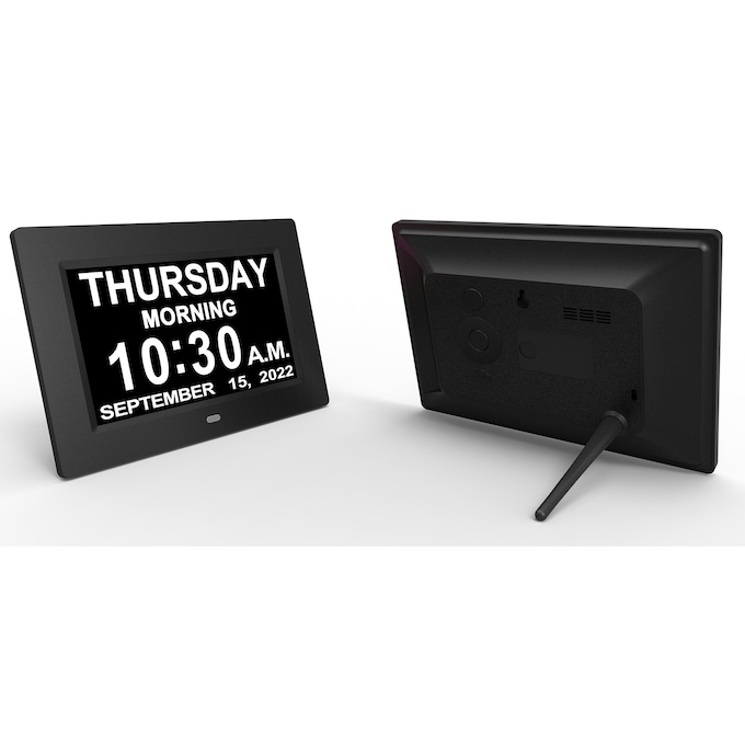 Digital Calendar Day Clock, , large